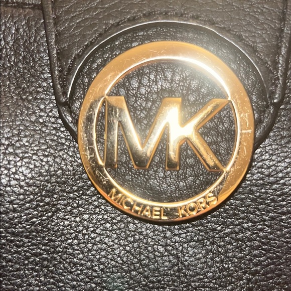 Michael Kors Black Leather Crossbody Bag - Picture 2 of 10